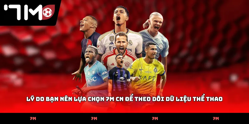 Lý do bạn nên lựa chọn 7M CN để theo dõi dữ liệu thể thao